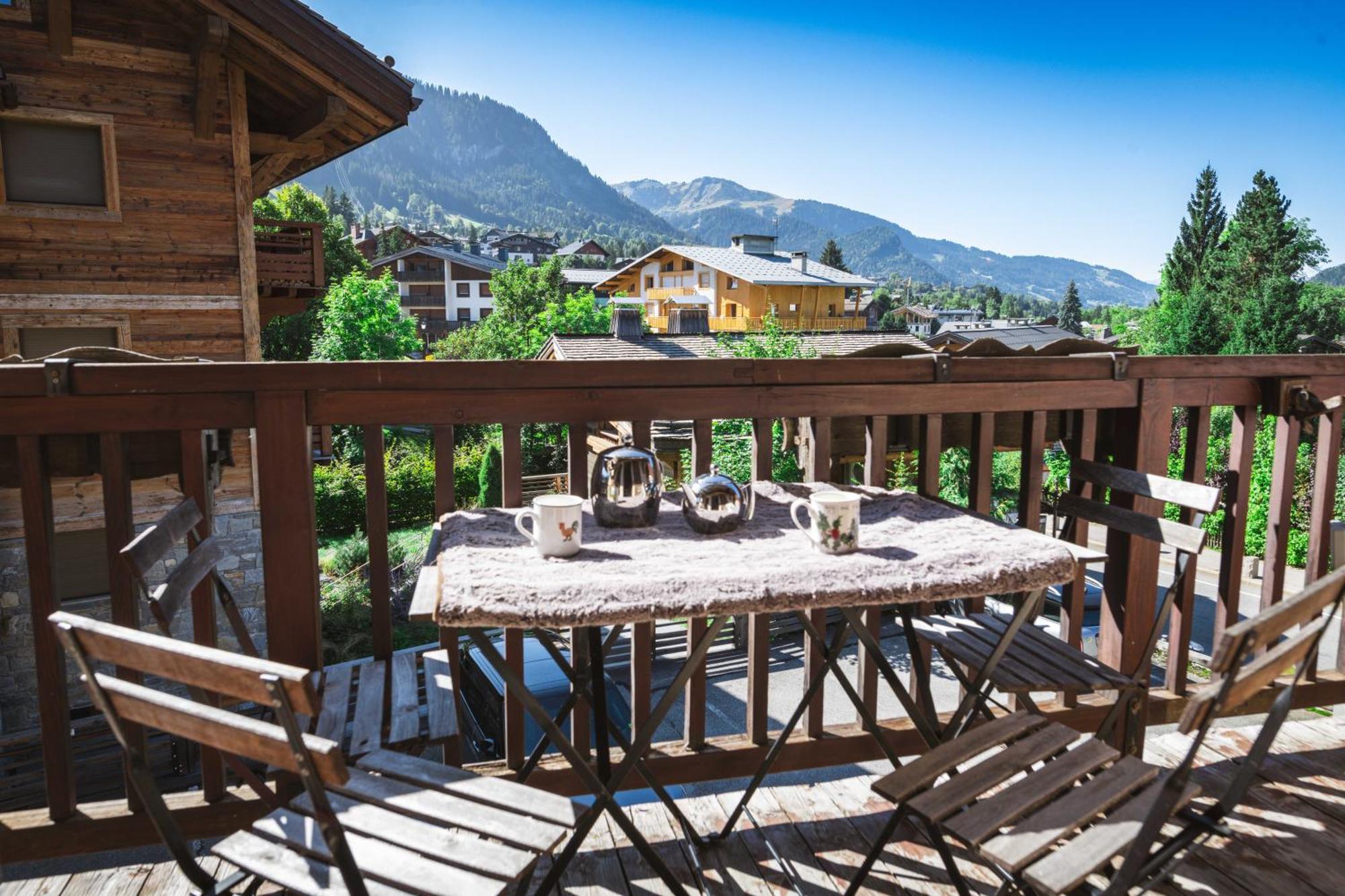 Warm 2-Bedroom Apartment Near The Tourist Office Megeve Ngoại thất bức ảnh